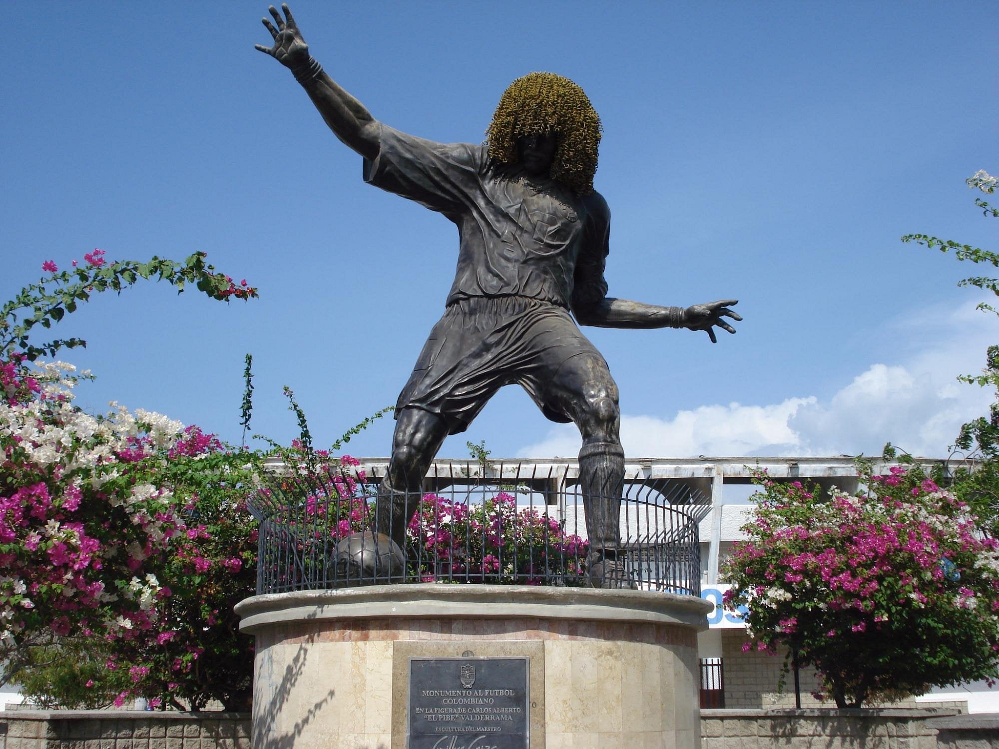 Estatua El Pibe Valderrama